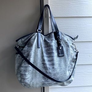 TUMI Voyageur reptile print Hobo bag
